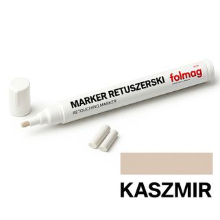 Pisak marker retuszerski do naprawy mebli Kaszmir 12 ml Folmag Markery do naprawy mebli – pisak retuszerski do drewnaDrobne rysy, odpryski, ubytki czy ślady...