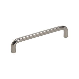 Uchwyt meblowy US10 - chrom połysk / rozstaw 128 mm GAMET   Wymiary: - długość całkowita: 136 mm - szerokość: 8 mm - wysokość: 28 mm - rozstaw...