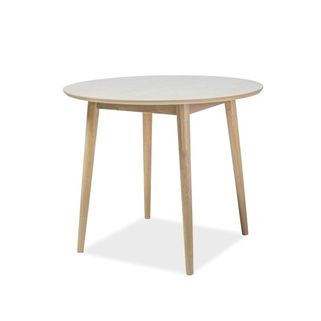 Stół okrągły NELSON 90 cm - dąb miodowy