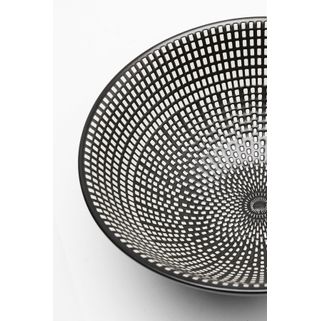Miska porcelanowa TOKYO 15 - czarny/biały