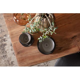 Miska porcelanowa TOKYO 15 - czarny/biały