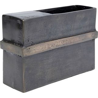 Wazon aluminiowy PARO 25 - szary