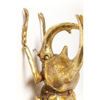 Dekoracja ścienna ATLAS BEETLE - złoty