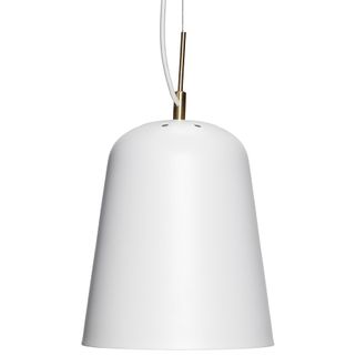 Lampa wisząca metalowa - biały