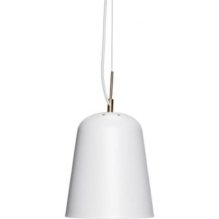 Lampa wisząca metalowa - biały