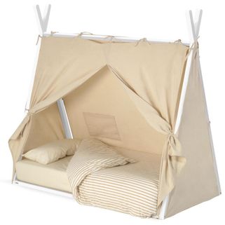 Łóżko dziecięce tipi MARALIS 70x140 - biały