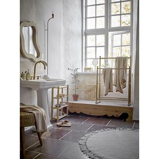 Ręcznik bawełniany ELAIA 50x100 - brązowy