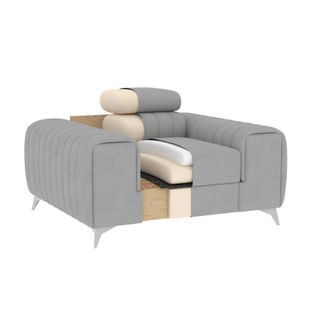 Fotel Laurence Nube 35