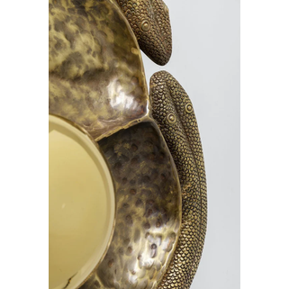 Kinkiet Snake 56x65 cm złoty
