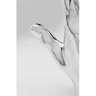 Figurka dekoracyjna MANO DIAMOND RING - srebrny