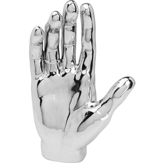Figurka dekoracyjna MANO DIAMOND RING - srebrny
