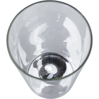 Szklanka ELECTRA 520 ml - transparentny/srebrny