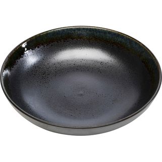Talerz głęboki KASSANDRA 23 cm - czarny