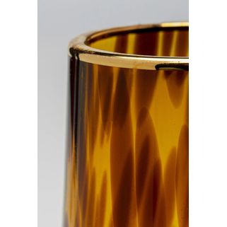 Kieliszek do szampana CARAMEL 210 ml - brązowy/transparentny