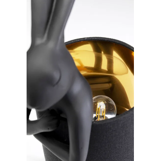 Lampa stołowa ANIMAL RABBIT 50 - czarny mat