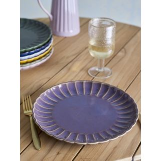 Talerz ceramiczny LATINA 27 - fioletowy