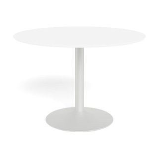 Stół okrągły IBIZA 110 cm - biały