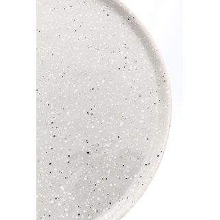 Talerz z kamionki STARRY 22 - szary