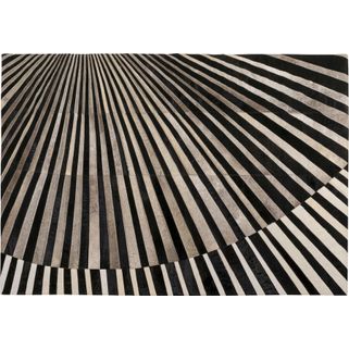 Dywan VENTAGLIO 170x240 - czarny/brązowy