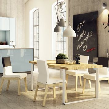 Loft w Jasnych Kolorach