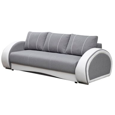 CHER to rozkładana sofa wykończona w modernistycznym designie, dzięki czemu nikt nie przejdzie obok niej obojętnie. Sofę z zaokrąglonymi bokami można...