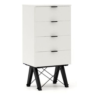 Komoda TALLBOY LOW - stelaż BLACK   Komoda w formie szufladnika TALLBOY. Idealnie posłuży jako bieliźniarka w sypialni lub pokoju dziecka. Smukła forma i...