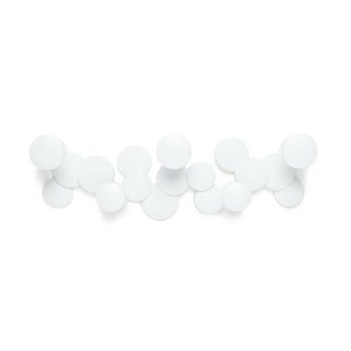 Wieszak Bubble nie jest dla minimalistów. To gadżet, który zapewni mocny efekt aranżacyjny we wnętrzu!Wieszak Bubble ma formę listwy.Składa się z...