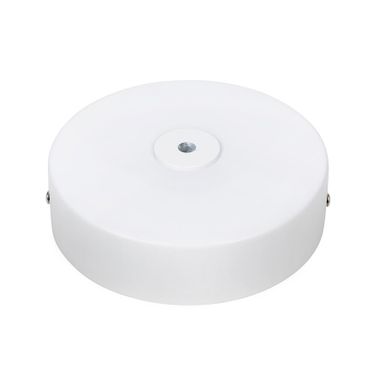 Podsufitka do lampy FI 15 cm - biały   Podsufitka, rozeta do lampy wykonana z metalu w kolorze białym. Podsufitka wyposażona w wykręcaną redukcję otworu...