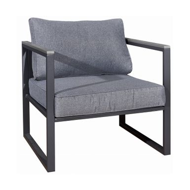 Fotel MOSTRARE   Fotel MOSTRARE to połączenie elegancji z wysokiej jakości wykonaniem. Zestaw ten przez swoją aluminiową konstrukcję będzie pasował do...