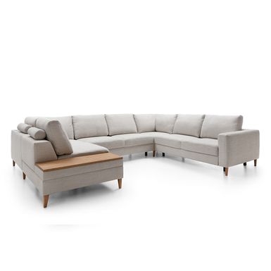 Narożnik rozkładany ALIKA U 1HT/BK/skrzynka-E/ładowarka-2,5/BK-E-2,5F - Etap Sofa   Cechy charakterystyczne: - funkcja spania - delfin - elegancki design-...