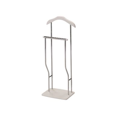 Wymiary: - podstawa: 40 x 30 cm - wysokość: 107 cm Materiał: - drewno - metal