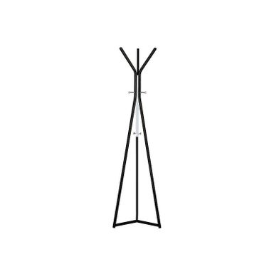 Wymiary: - średnica u podstawy: 46 cm - wysokość: 175 cm   Materiał: - metal   Kolor: - czarny
