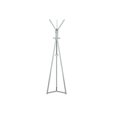 Wymiary: - średnica u podstawy: 46 cm - wysokość: 175 cm   Materiał: - metal   Kolor: - chrom
