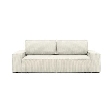 Sofa rozkładana z pojemnikiem PILLOW - jasny beżowy Elegancka, ponadczasowa sofa wyprodukowana w Polsce. Siedzisko i oparcie wykonano ze sprężyny falistej...
