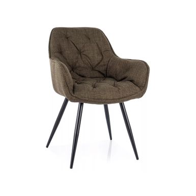 Krzesło CHERRY Bjorn - oliwkowy Wymiary: - szerokość: 57 cm - wysokość: 87 cm - głębokość siedziska: 43 cm - wysokość siedziska: 48 cm  ...