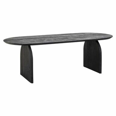Stół jadalniany HUDSON 235x100 - czarny   Kolekcja Hudson zachwyca swoją oryginalnością i niebywałą elegancją. Wykonanie z solidnego drewna mango...