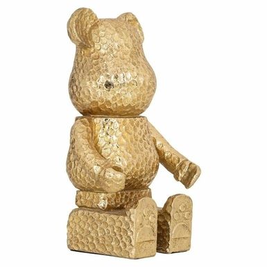 Dekoracja SITTING BEAR - złoty Designerska ozdoba przedstawiająca siedzącego misia. To doskonały sposób na udekorowanie nowoczesnego wnętrza lub na...