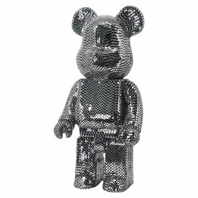 Dekoracja BEAR S - czarny   Designerska ozdoba o kształcie misia to doskonały sposób na udekorowanie nowoczesnego wnętrza lub na prezent dla bliskiej...