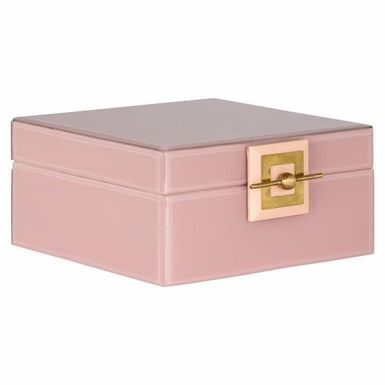 Pojemnik na biżuterię BODINE L - różowy Zastanawiasz się, gdzie najlepiej i w elegancki sposób jak wyeksponować Twoją cenną biżuterię? Pojemnik...