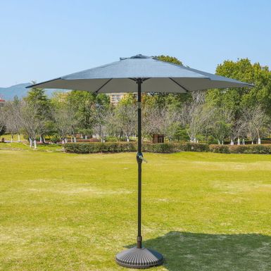 Parasol ogrodowy 300 cm - jasny szary Klasyczny parasol ogrodowy dla ochrony przed nadmiernym nasłonecznieniem. Parasol można dopasować do potrzeba...