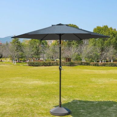 Parasol ogrodowy 300 cm - ciemny szary Klasyczny parasol ogrodowy dla ochrony przed nadmiernym nasłonecznieniem. Parasol można dopasować do potrzeba...