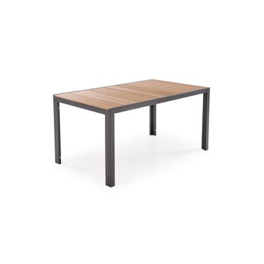 Wymiary: - długość: 150 cm - szerokość: 90 cm - wysokość: 74 cm   Materiał: - polistyren - aluminium