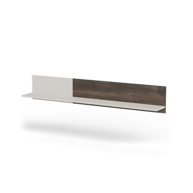 Wymiary: - szerokość: 150 cm - głębokość: 20 cm - wysokość: 25 cm   Materiał: - MDF okleinowany - płyta meblowa okleinowana   Kolor: kaszmir /...