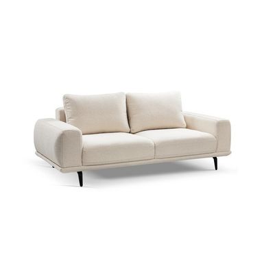 Sofa 2-osobowa SELENE    Wymiary:  - szerokość: 202 cm - głębokość: 115 cm - wysokość: 89 / 70 cm - głębokość siedziska: 91 / 67 cm - wysokość...