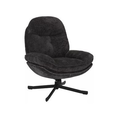 Fotel obrotowy HARPER - czarny Wymiary: - szerokość: 77 cm - głębokość: 90 cm - wysokość: 101 cm - głębokość siedziska: 54 cm - wysokość...
