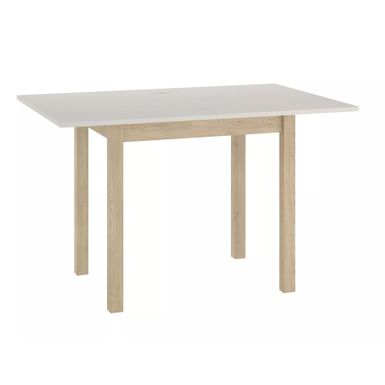 Stół rozkładany FLIP 80/160x80 - kaszmir / dąb cremona torro Wymiary: - długość: 80-160 cm - szerokość: 80 cm - wysokość: 78 cm Materiał: płyta...