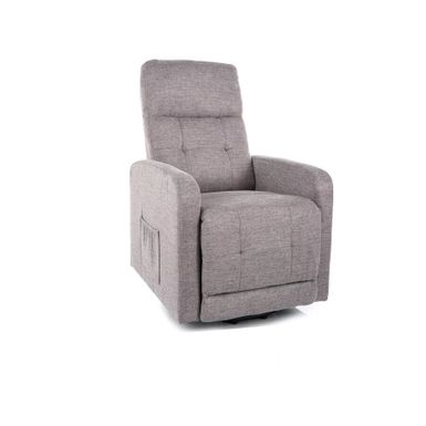 Fotel rozkładany pionizujący OTUS II Brego - szary Brego 07 Wymiary: - szerokość: 66 cm - głębokość: 92-144 cm - wysokość: 100 cm - głębokość...