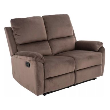 Sofa z funkcją relaks SPENCER 2 Velvet - cappuccino Bluvel 38 Wymiary: - szerokość: 136 cm - głębokość: 94-164 cm - wysokość: 101 cm - głębokość...