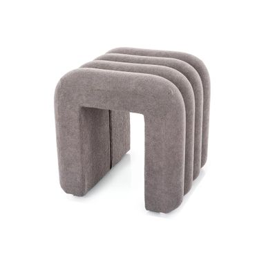 Puf TICA - szary Wymiary: - szerokość: 40 cm - głębokość: 38 cm - wysokość: 40 cm   Materiał: tkanina tap. 254 Kolor: szary