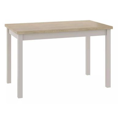 Stół ADAM 100x60 - dąb cremona torro / kaszmir Wymiary: - długość: 100 cm - szerokość: 60 cm - wysokość: 75 cm Materiał: - blat: płyta laminowana -...